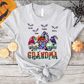 Lofaris Witch Gnomes Halloween Grandma And Kids T - Shirt